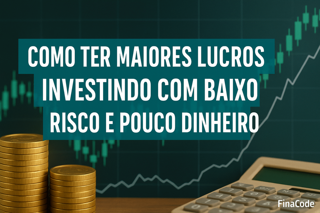 Como Ter maiores lucros investindo pouco dinheiro